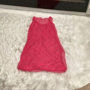 Pink Sleeveless Kids Dress